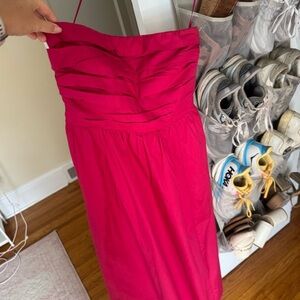 Abercrombie & Fitch Pink Midi Dress